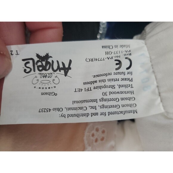 Gibson's Little Angel Fabric Dolls Serenity, Merry & Noelle appx 14" Holiday - Picture 11 of 16